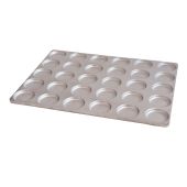 TEGLIA PER HAMBURGER IN LAMIERA ALLUMINATA 15 FORME Modello TREPH14