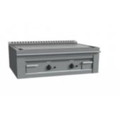 Teppanyaki a gas CI Modello RisCu070 Piastra per cottura giapponese 2 zone cottura