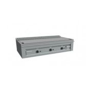 Teppanyaki a gas Modello RisCu076 Piastra per cottura giapponese 3 zone cottura