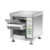 Tostapane continuo Modello CVT1 Dimensioni tappeto di cottura 180 mm Produzione oraria: n. toast 50 ÷ 150
