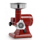 Tritacarne elettrico Modello FTSMR101 Bocca: Ø 6 cm Giri motore 80 Prod. oraria carne kg 50 Gruppo di macinazione in alluminio alimentare 