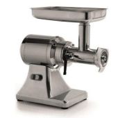 Tritacarne elettrico Modello TSK22 Bocca: Ø 82 mm Produzione oraria: 300 kg Gruppo macinazione: Acciaio Inox