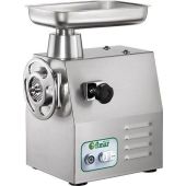 Tritacarne Modello 22RS Gruppo macinazione in acciaio inox estraibile Produzione oraria 300kg/H
