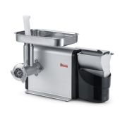 Tritacarne Grattugia Modello TCG12 DENVER Produzione oraria tritacarne kg/h. 85  Potenza watt 550 - Hp 0,75 Piastra e coltello inox. Motore ventilato.