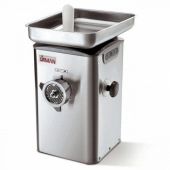 Tritacarne Modello TC22 BARCELLONA T Piastra in dotazione mm 4,5 Produzione oraria kg/h. 300