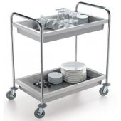Carrello di servizio SR 2 vasche Modello TROL 2D