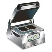 Termosigillatrice per Alimenti Semi-Automatica Sottovuoto Lunghezza Bobina film400 mm Modello TS400