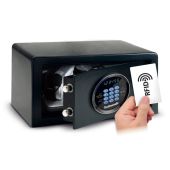 Cassaforte elettronica motorizzata a Mobile THX Display a led CON LETTORE RFID Modello TSB/4HN-RF