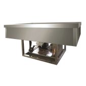 Vasca refrigerata da incasso in acciaio inox Modello G-VRI411