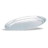Vassoio di servizio ovale con bordo arrotondato Dimensioni cm. 45x29,2 Modello 417-045