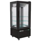 Vetrina espositiva Modello G-LSC65B ventilata 4 lati in vetro 