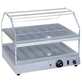 Vetrina espositore da banco calda e umidificata Modello DH395 N. 2 piano