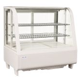 Vetrina Refrigerata Da banco Modello RC100W Esterno Bianco