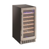 Vetrina refrigerata per vino Modello CW40 Da incasso bottiglie da 0,75 Lt