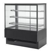 Vetrina calda per panetteria e gastronomia Modello EVOK150HOT Vetro frontale apribile