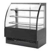 Vetrina calda per panetteria e gastronomia Modello EVO180HOT Vetro frontale apribile