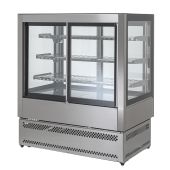Vetrina calda per panetteria e gastronomia con 4 porte scorrevoli Modello EVOKL4PORTE120HOT