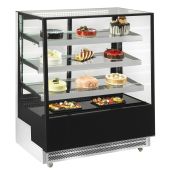 Vetrina espositiva pasticceria in acciaio inox Modello BOUNTY1200