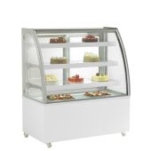 Vetrina espositiva pasticceria in acciaio inox Modello TIFFANY1230