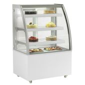 Vetrina espositiva pasticceria in acciaio inox Modello TIFFANY930
