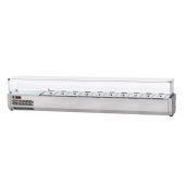 Vetrina refrigerata per pizza in acciaio inox con motore a SINISTRA Modello VR4215VDSX