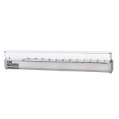 Vetrina refrigerata per pizza in acciaio inox con motore a SINISTRA Modello VR3270VDSX