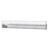 Vetrina refrigerata per pizza in acciaio inox con motore a SINISTRA Modello VR4270VDSX