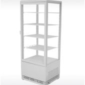 Armadio Refrigerato ventilato\espositore bibite Modello VRN98BIANCA Porta a vetro