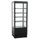 Armadio Refrigerato ventilato\espositore bibite Modello VRN98NERA Porta a vetro
