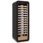 Cantina refrigerata per vino ventilata Modello VINARIUS 60 BLK per 90 bottiglie da 0,75 lt