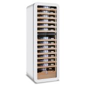 Cantina refrigerata per vino ventilata doppia temperatura Modello VINARIUS 62 WHT per 86 bottiglie da 0,75 lt
