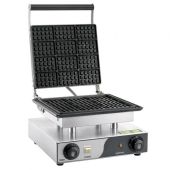 Piastra per Waffel singola in acciaio inox EasyLine Modello WM15 Temperatura regolabile
