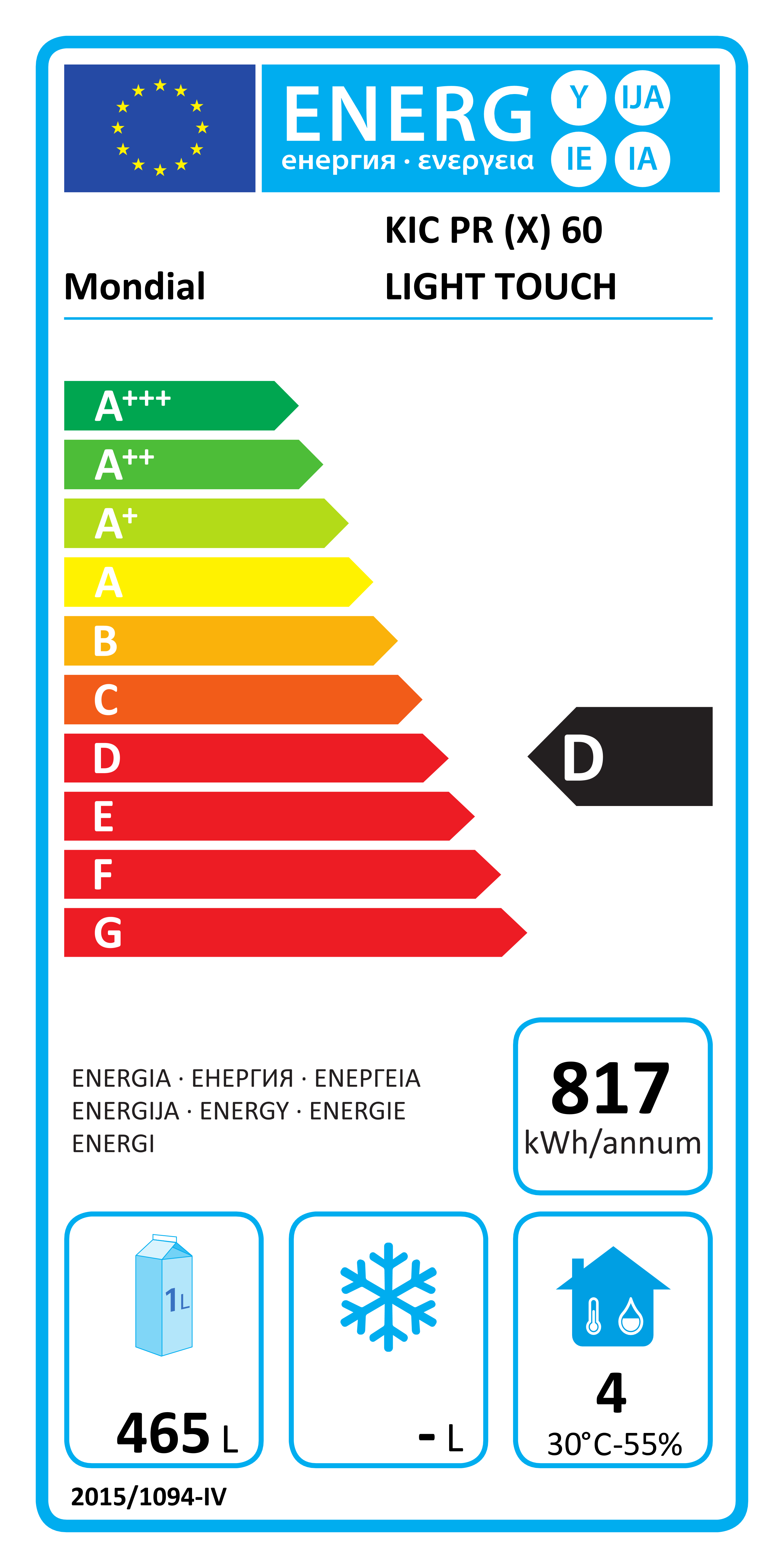 Etichetta Energetica UE