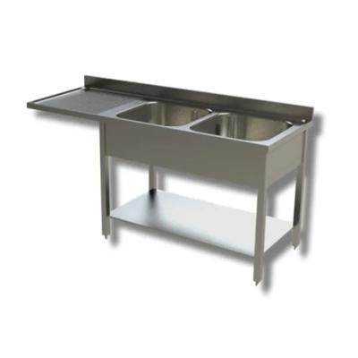 Lavelli inox con vano lavastoviglie