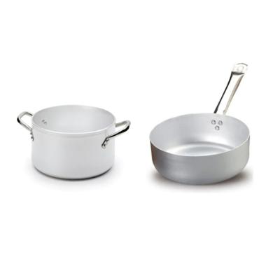 Pentole e padelle in alluminio per induzione