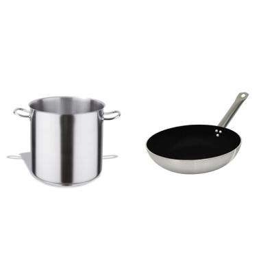 Pentole e padelle in inox