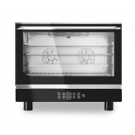 Forno elettrico a convezione con grill ed umidificatore MDLR per gastronomia Apertura a ribalta Modello GERU411SP