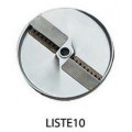 Disco per listelli ricurvi spessore 10mm DQ10 Adatto per tagli a Julienneper per Tagliaverdura Modello TITANIUM
