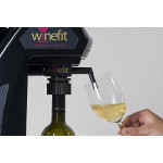 Dispenser per vino WF Diametro max bottiglia 108 mm Autonomia ca. 50 bott. da 0,75 lt. per bombola Modello OneWineDispenser