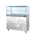 Espositore banchetto caldo SDF Vano chiuso Temperatura °C +30 /+ 90 Capacità N. 2 Vassoi Cm 40x60 Dim. Cm L 100 x P 70 x H 135 Modello BC100E