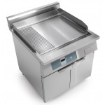 Frytop a induzione Modello IH FRY TOP 90 Piano cottura inox liscio e rigato