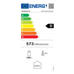 Vetrina frigo slim statica Modello THINCOOLERBLACK