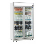 Vetrina refrigerata per bibite Modello DC1050C Con Canopy pubblicitario superiore