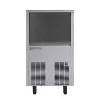 Fabbricatore di ghiaccio a cubetto pieno Deposito15 Kg Produzione nelle 24 ore 44 Kg Modello SS45