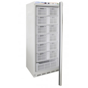 Armadio Frigo Refrigerato statico Eco Modello G-EF600CAS in lamiera verniciata e ABS N.1 porta Capacità N.13 Cassetti cm L51,5xP31x17,5h