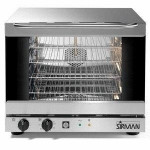 Forno Convezione Modello ALISEO 2/3 Plus Struttura in acciaio inox esterno ed interno watt 3200 Numero ripiani 4