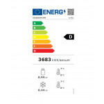 Vetrina refrigerata ventilata per pasticceria Modello EVOK90REFRIGERATA Vetrocamere Panoramiche su 5 lati orte scorrevoli in vetrocamera temperata