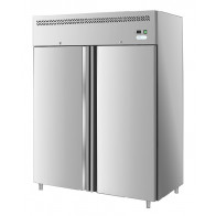 Armadio Frigo In acciaio inox AISI 201 ForCold Modello G-GN1200TN-FC Statico Gastronorm 2/1(cm 65 x 53)