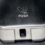 Dispenser di sapone liquido MDL con erogazione " PUSH"  Modello SUPERB 105830