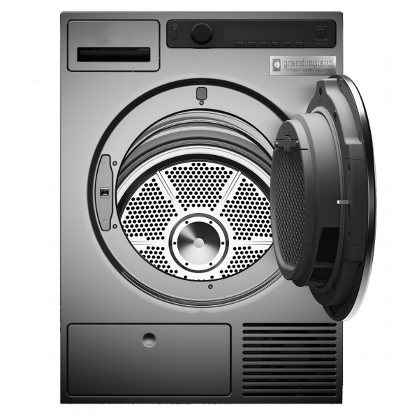 Asciugatrice Essiccatoio Professionale rotativo con riscaldamento elettrico con condensazione GDR Capacità 6-7 Kg Modello RISASC003